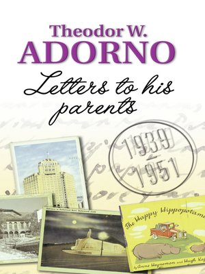 cover image of Letters to his Parents